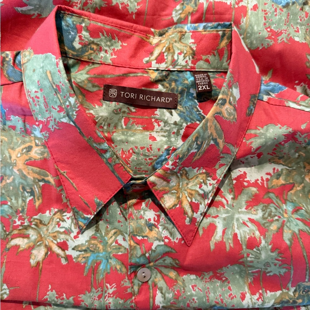 Tori Richard | Hawaiian Button Up Shirt | Made in Hawaii | XXL